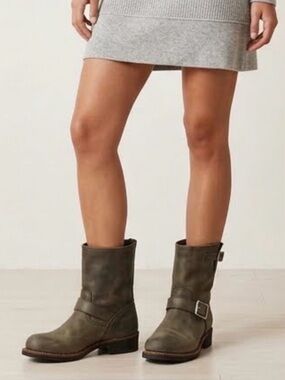 Red Wing Heritage Short Engineer 3355 in Charcoal Chinook Women’s Size 7.5